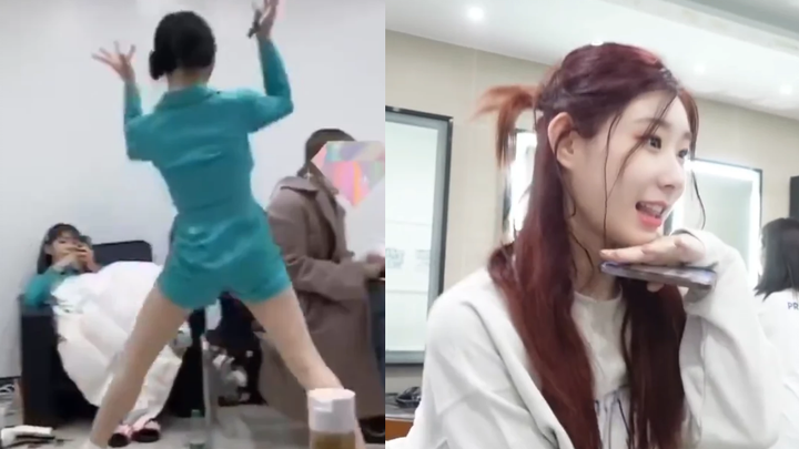 [Clownish Sisters] What's the main dancer of a girl group up to in the lounge? (Lee Chae-ryeong/Lee 