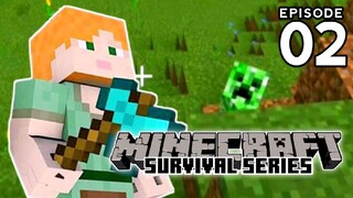 Lanjut Mining Di Minecraft Survival!! - Episode 2