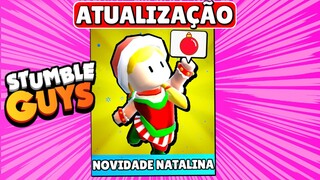 CHEGOU NOVO PACOTE DE NATAL COM SKIN LENDÁRIA | Stumble Guys