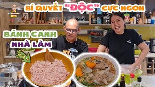 Mải lo livestreams Color Man vội "chuộc tội" với bà xã bằng chảo TỐP MỠ SIÊU TO để ăn BÁNH CANH !