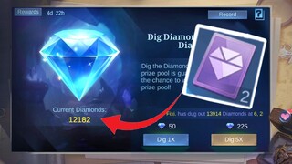 FREE DIAMONDS VAULT TICKET EVENT