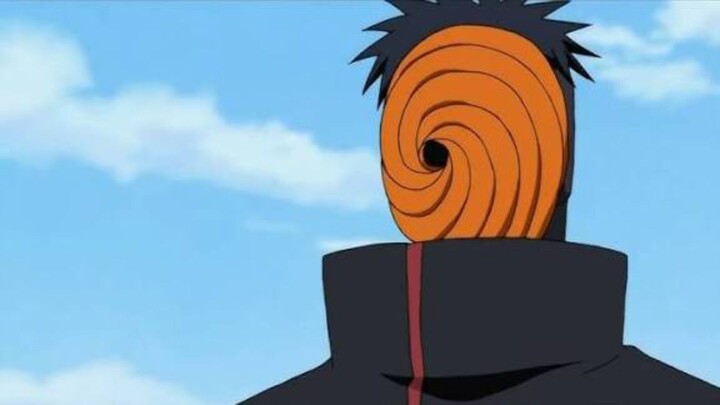 Drawing Tobi from anime Naruto shipuden