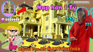 Thăm Nhà NGƯỜI GIÀU NHẤT PLAY TOGETHER Ngôi Nhà 99999 Kim Cương ( XEM LÀ GHIỀN ) | Bảo Ren
