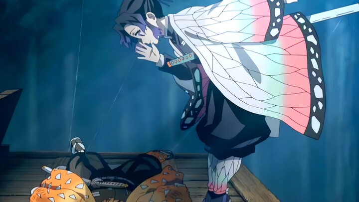 Butterfly Shinobu’s 12-voice dub: Moshi moshi!