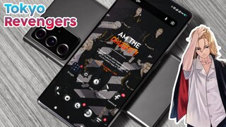 TEMA ANIME TOKYO REVENGERS TEMBUS AKAR 😍 THEME OPPO AND REALME ANDROID 10&11