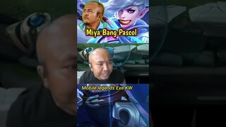 Miya Bang Pascol Exe |Mobile legends #shorts