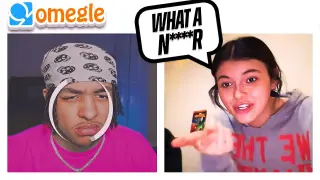 I Pretended To Skip And She Said This... (OMEGLE PRANK)