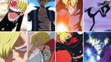 Let’s review Sanji’s strength at each stage! From devil's feet to devil's feet! The change from 77 m