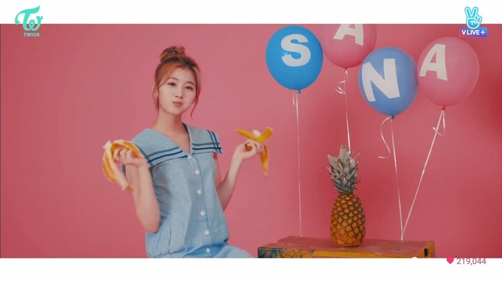 [SUB INDO] VLIVE+ Beautiful TWICE SANA