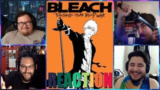 127 Reacts   Bleach The Thousand Year Blood War Arc (2022) ANIME TRAILER REACTION