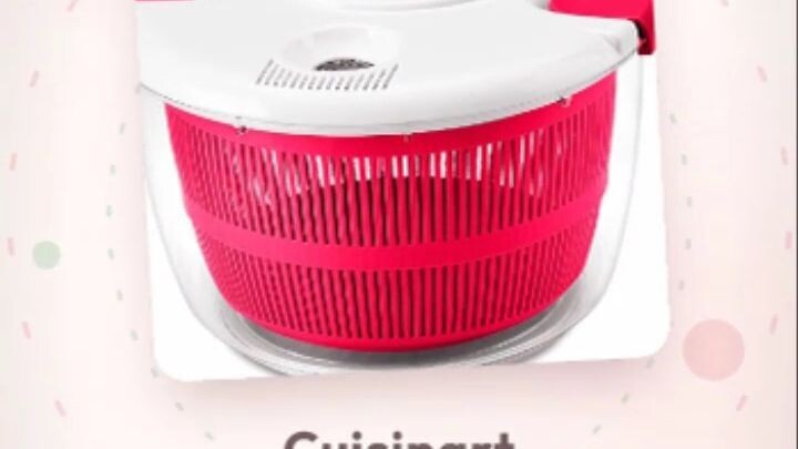 Cuisinart Salad Spinner Review & Demo | Quick & Fresh Salad Prep! 🥗