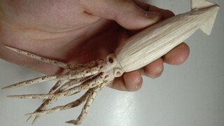 How to Make A Wooden Movable Squid