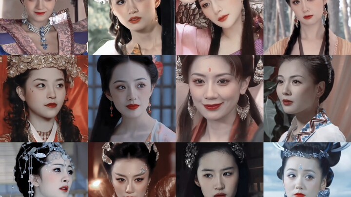 นางงามในซีรีส์ย้อนยุคที่เราดูตอนเด็กๆ ❤️ ช่างเป็นสวนดอกไม้ฤดูใบไม้ผลิที่เต็มไปด้วยความงามเหลือเกินเล