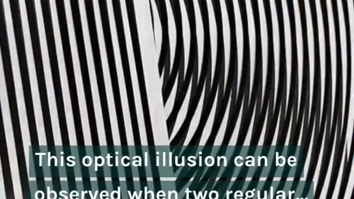 5 fascinating optical illusions #amesroom #mullerlyer #moireeffect #kanizsatriangle #ambiguousfigure