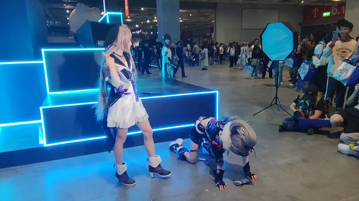 Behind-the-Scenes Footage of Black Tower at the Carnival