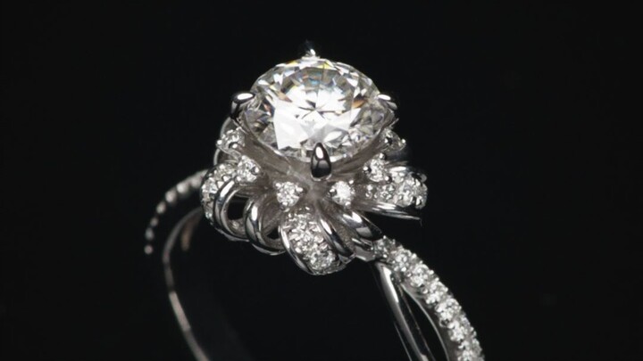 Blossoming Flower Diamond Ring