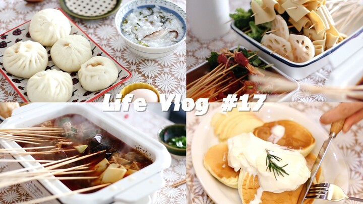 VLOG Kehidupan Sehari-hari #17 | Membuat Sarapan | Bakpao Daging Bumbu Kecap | Sate Tusuk Aroma Wang