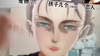 Saat Ellen mencium punggung tangan Ratu - Attack on Titan