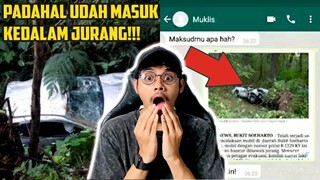 SUDAH MEN1NGG4L DI PERJALANAN, TAPI MASIH BISA BALAS CHAT WA!!! CHAT HISTOR