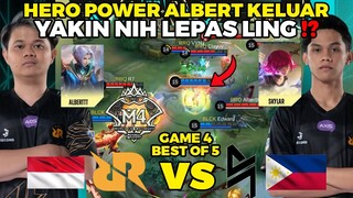 LING ALBERT DILEPAS BERCANDA LU FILIPINA ‼️ KITA KASIH PAHAM KEKUATAN RRQ - RRQ VS BLACKLIST GAME 4