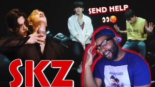 SEND HELP 🥵🙈 | Stray Kids’ Drive & Red Lights MV | REACTION