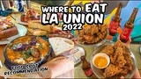 TOP PLACES TO EAT in LA UNION - Where to EAT in LA UNION 2022 | Elyu Food Tour