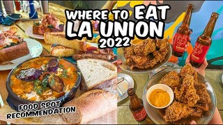 TOP PLACES TO EAT in LA UNION - Where to EAT in LA UNION 2022 | Elyu Food Tour