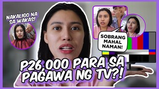 ANG BILIS NASIRA NG TV NA NABILI NAMIN!💜 Nanay Isha