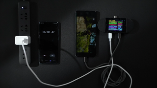 Using an ammeter to verify the accuracy of the overall power consumption measured by the software