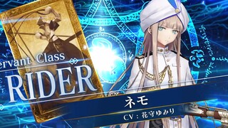 【FGO Arcade · 1080P】Phần giới thiệu Servant: Rider 5 sao Nemo (Noah)