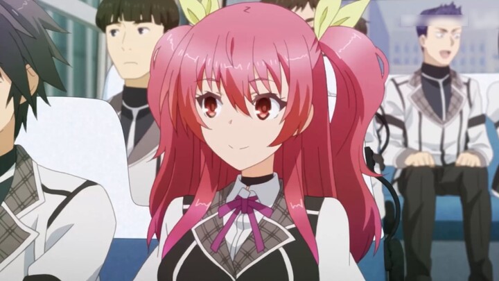 The maid wants to do something naughty with the hero, but the hero is a dullard and can't figure it 