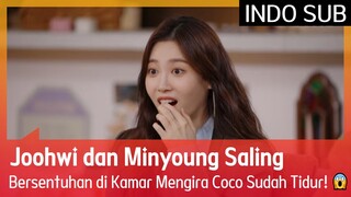 Joohwi dan Minyoung Saling Bersentuhan di Kamar Mengira Coco Sudah Tidur! 😱 #EXchange 🇮🇩INDOSUB🇮🇩