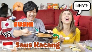 SUSHI JEPANG vs BUMBU INDONESIA!! feat. AYANA mantan JKT48