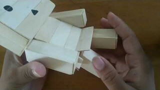 Hướng dẫn làm người gỗ danbo  bằng que kem