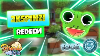 *NEW* 1000 SPINS CODE+ 100K RELLCOINS UPDATE INFO + RELEASE DATE! Shindo Life | Shindo Life Codes