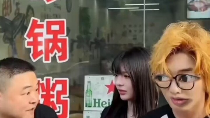 Oh no, the yellow-haired guy robbed my house!