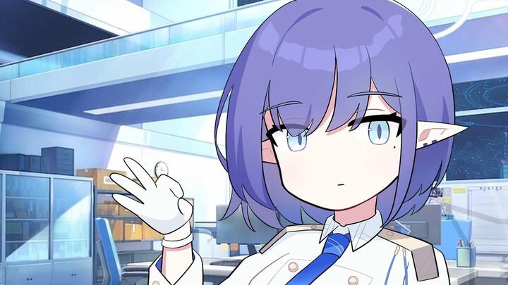 [Blue Files Animation] Teacher, do you know what this gesture means?