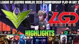 V3 vs LGD | Highlight Chung Kết Thế Giới 2020 Vòng Khởi Động Bảng B Ngày 3 | V3 Esport vs LGD Gaming