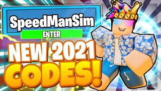 (2021) SPEEDMAN SIMULATOR CODES - ALL NEW SECRET OP CODES! Roblox Speedman Simulator