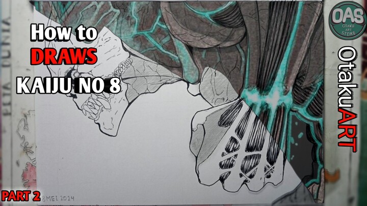 [KAIJU NO8] - HOW TO DRAWING KAIJU NO 8