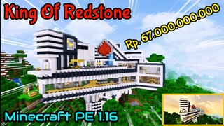 Rumah Redstone Terbaru Untuk MCPE || ( Minecraft World 1.16 UP )