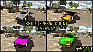 [🔴Short Free Account Giveaway ] Car Parking Multiplayer 4.7.4
