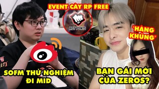 Update LMHT: SofM bất ngờ đi mid, Zeros công khai bạn gái mới hàng khủng, Riot ra mắt event cày RP