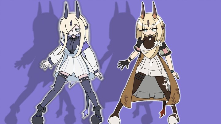 Of course the mouse dance should be performed by sisters together!