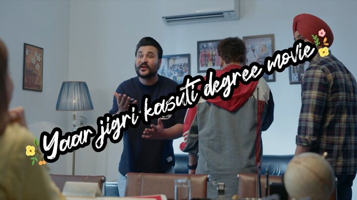 Yaar jigri kasuti degree | movie | 2026