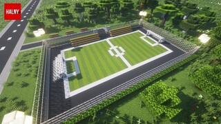 Football field - Minecraft tutorial