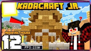 Kadacraft Jr.(Ep12) | Simple Medieval House | (Filipino Minecraft SMP)