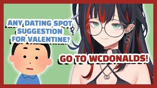 Mika Recommends a Dating Spot and Kissing Technique [Nijisanji EN Vtuber Clip]