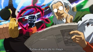 Zoro Recibe la Espada del Rey de los Pirata   One Piece
