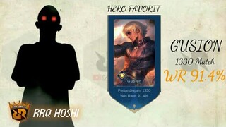 INILAH WINRATE HERO PLAYER TIM ALIEN RRQ HOSHI DAN HERO FAVORITNYA | MOBILE LEGENDS BANG BANG